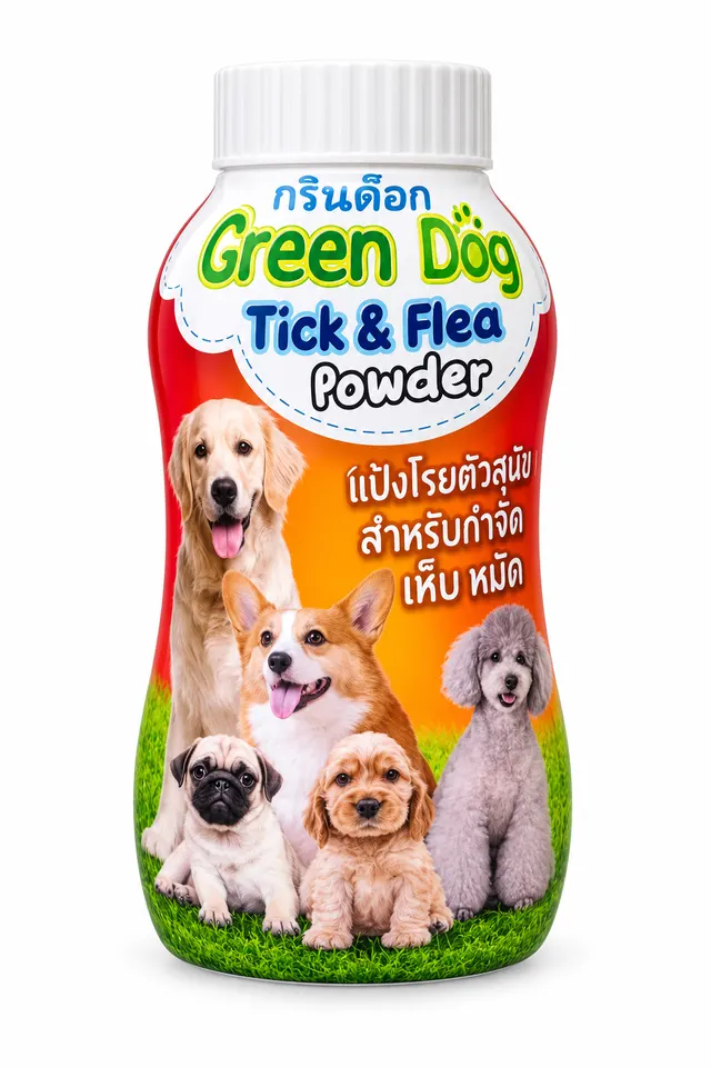 Anti-Tick & Flea Powder (Dog)
